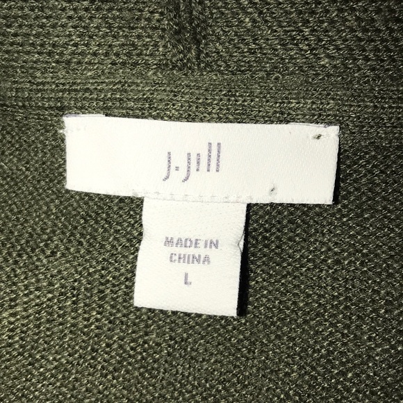 J.Jill Sweater Cardigan Size L - Picture 3 of 5